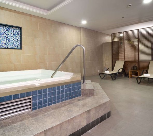 Zona de bienestar Hotel Habitel Select Bogotá