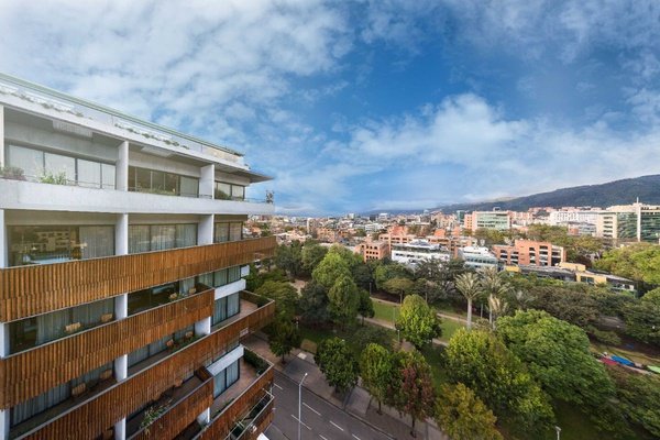 Fachada Salvio Apartasuites Bogotá Fachada Salvio Apartasuites Bogotá