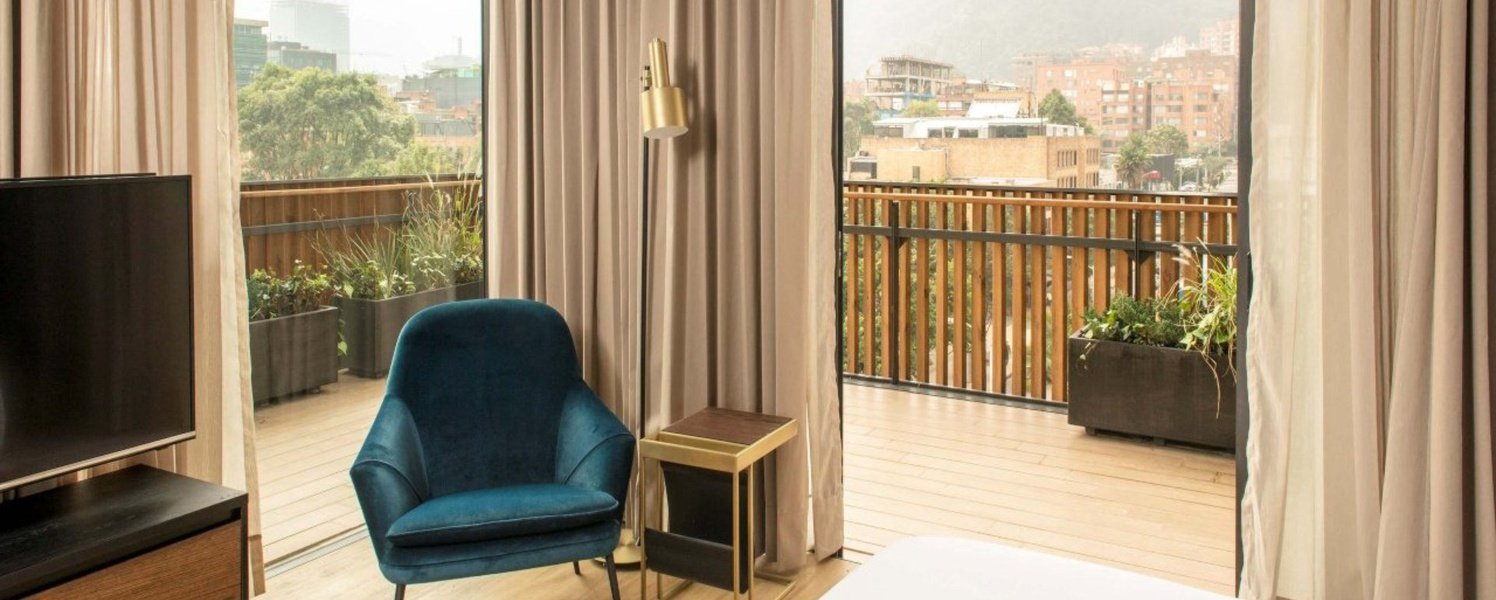 Apartasuite deluxe vista al parque de la 93 Salvio Apartasuites Bogotá Apartasuite deluxe vista al parque de la 93 Salvio Apartasuites Bogotá